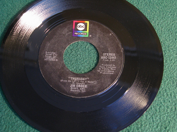 Jim Croce – Workin' At The Car Wash Blues (1973, Vinyl) - Discogs