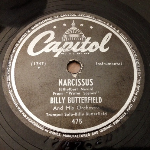 baixar álbum Billy Butterfield And His Orchestra - Bugle Call Rag Narcissus