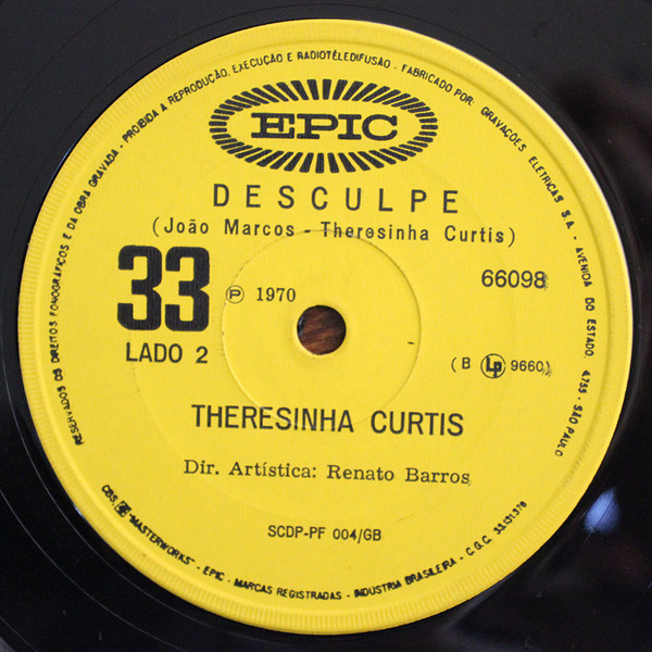 télécharger l'album Theresinha Curtis - Não Vai Baby Desculpe