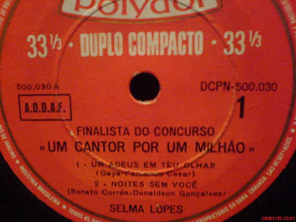 lataa albumi Selma Lopes - Um Adeus Em Teu Olhar O Tema É Você Quem Acreditar Numa Saudade Noite Sem Você
