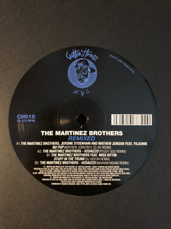 The Martinez Brothers – Remixed (2017, Vinyl) - Discogs