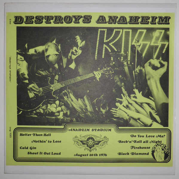 Kiss - Destroys Anaheim | Releases | Discogs