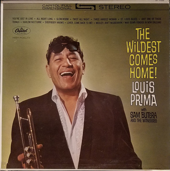 LOUIS PRIMA THE WILDEST COMES HOME! VINYL LP CAPITOL no sleeve
