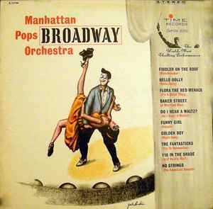 The Manhattan Pops Orchestra - Broadway album cover