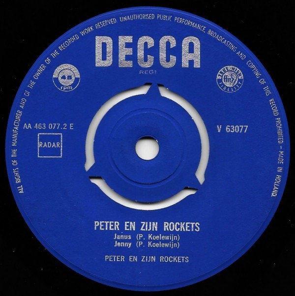 descargar álbum Peter En Zijn Rockets - Veertig Rovers Marijke Janus Jenny