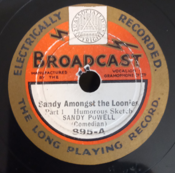 Sandy Powell – Sandy Amongst The Loonies (1932, Shellac) - Discogs