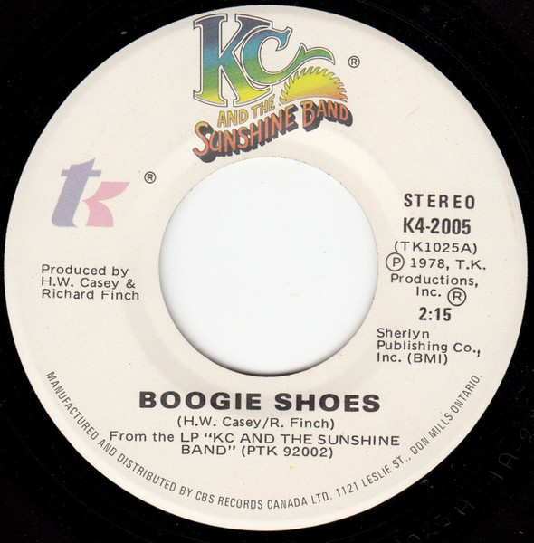KC And The Sunshine Band – Boogie Shoes (1978, Vinyl) - Discogs