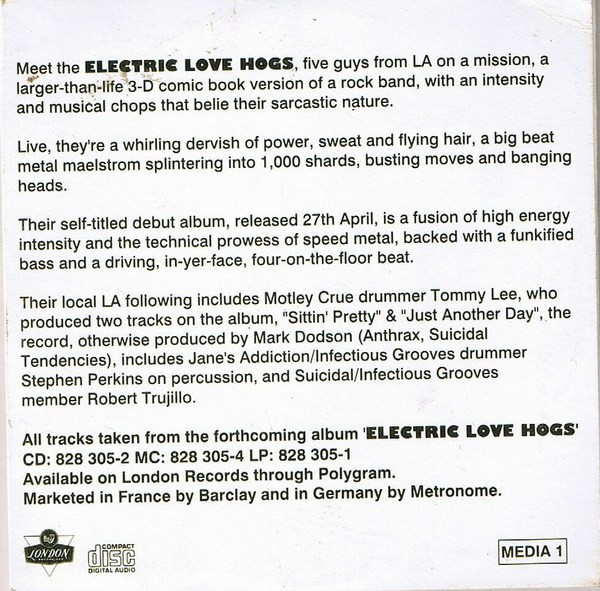 télécharger l'album Electric Love Hogs - Tribal Monkey