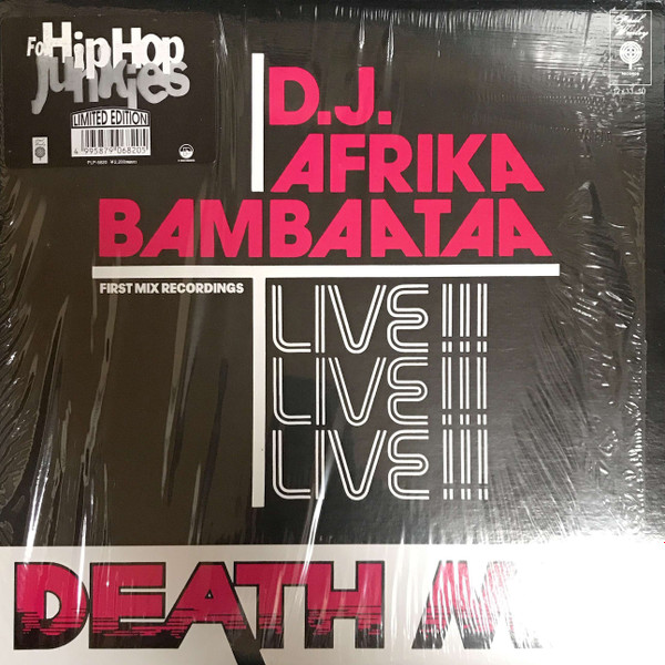 D.J. Afrika Bambaataa - Death Mix — Live!!! | Releases | Discogs
