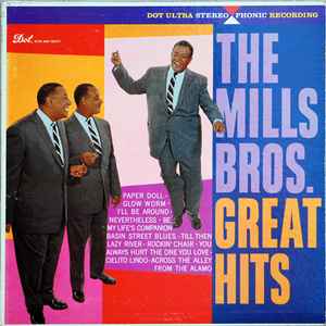 The Mills Brothers - Great Hits album cover