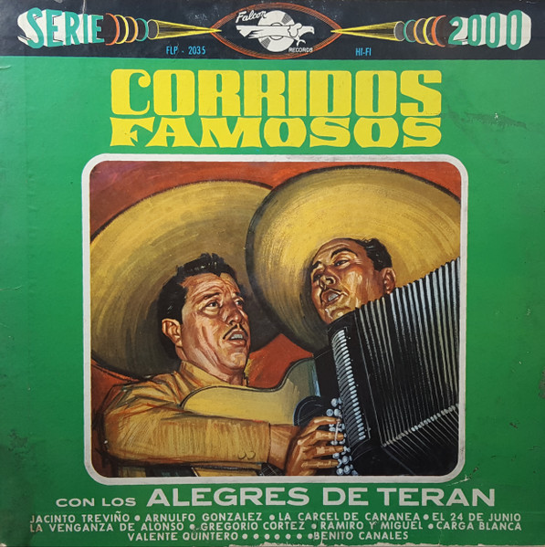 Alegres De Teran – Corridos Famosos (1973, Vinyl) - Discogs