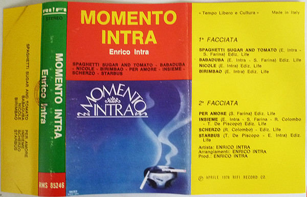 Enrico Intra – Momento Intra (1978, Vinyl) - Discogs