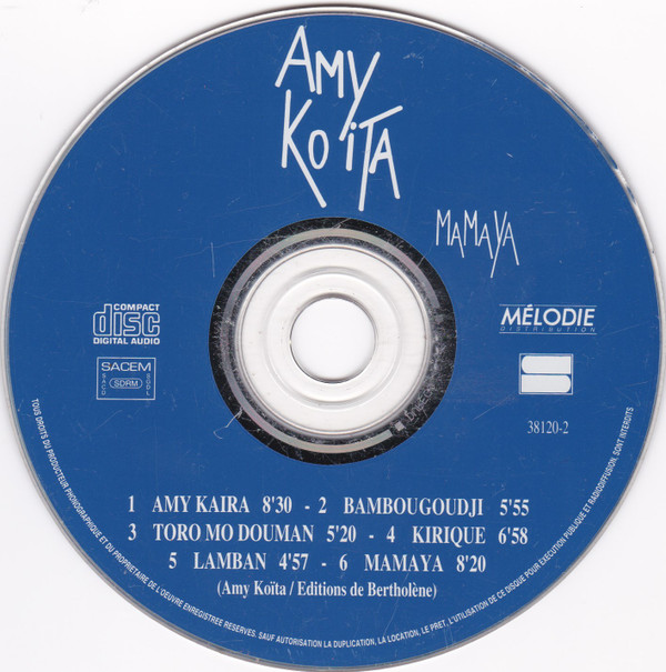 descargar álbum Amy Koita - Mamaya