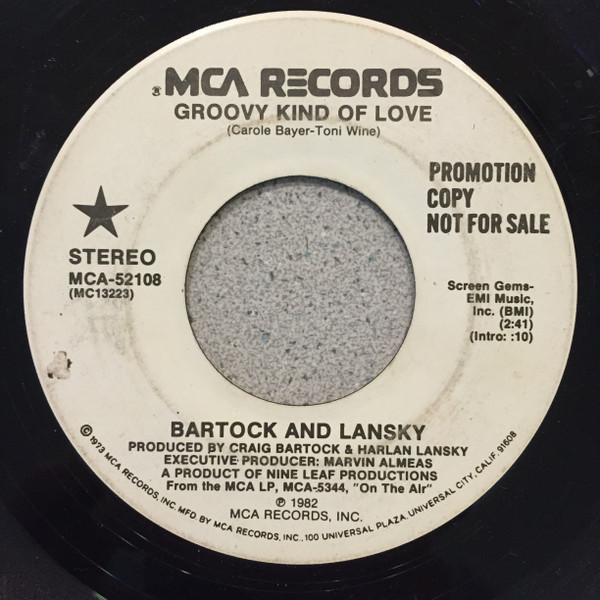 ladda ner album Bartock & Lansky - Groovy Kind Of Love