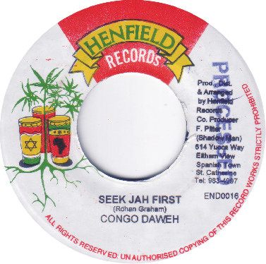 télécharger l'album Congo Daweh - Seek Jah First