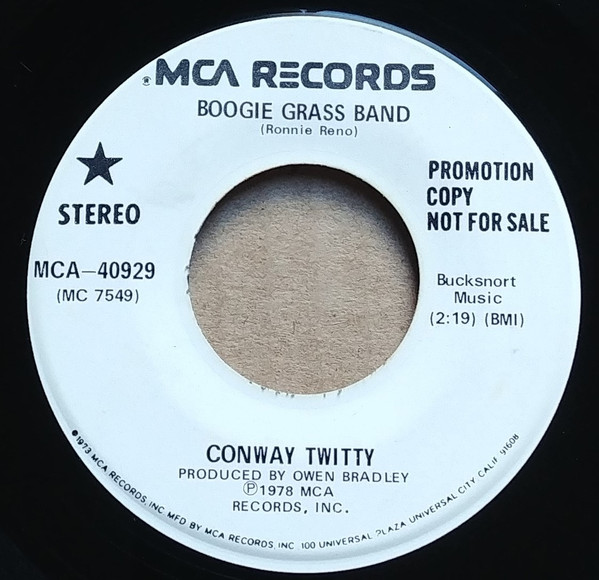 last ned album Conway Twitty - Boogie Grass Band