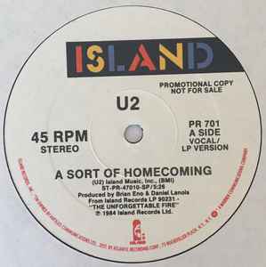 U2 – A Sort Of Homecoming (1984, Vinyl) - Discogs