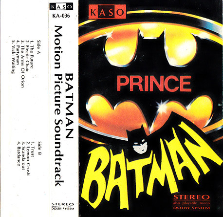 Prince Batman 1989 Cassette Discogs