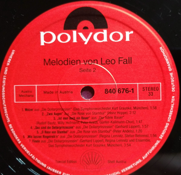 Album herunterladen Leo Fall - Melodien Von Leo Fall