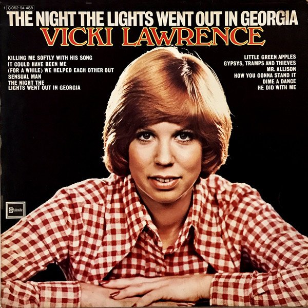 Vicki Lawrence The Night The Lights Went Out In (1973, Vinyl