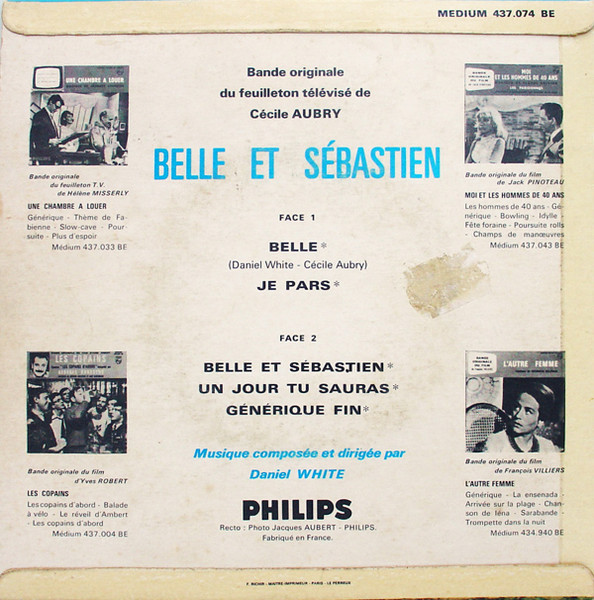 Daniel White – Belle Et Sebastien (1965, Vinyl) - Discogs