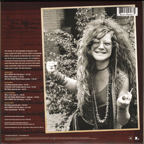 Album herunterladen Janis Joplin - Highlights From The Pearl Sessions