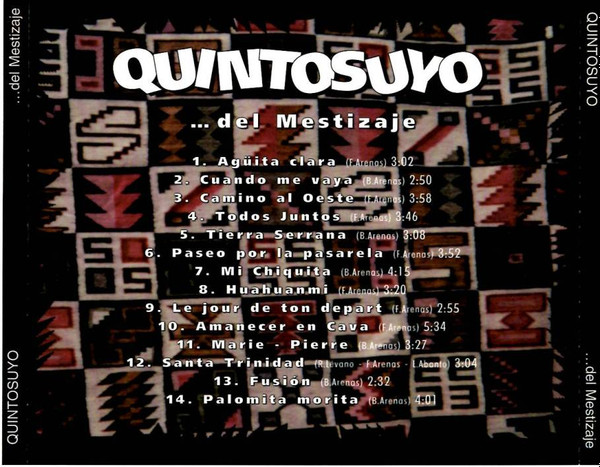 descargar álbum Quintosuyo - Quintosuyo Del Mestizaje