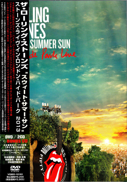 The Rolling Stones – Sweet Summer Sun - Hyde Park Live (2013, CD