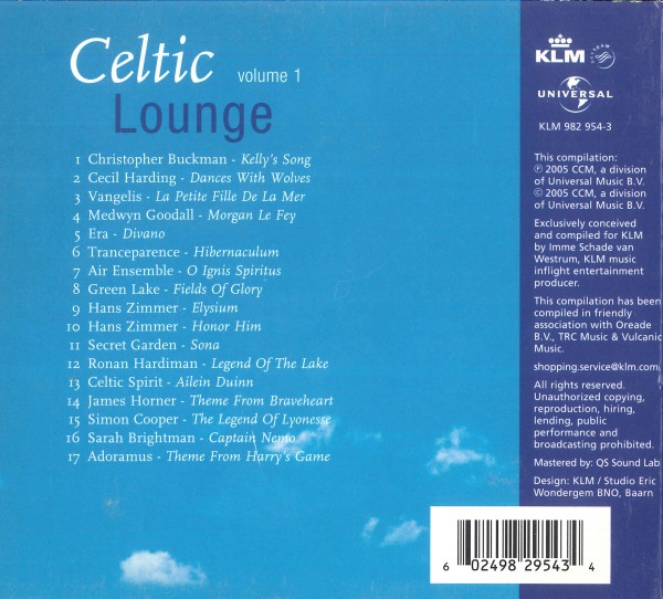 télécharger l'album Various - Celtic Lounge Volume 1