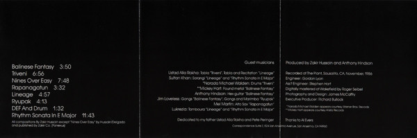 Album herunterladen Zakir Hussain & The Rhythm Experience - Zakir Hussain The Rhythm Experience