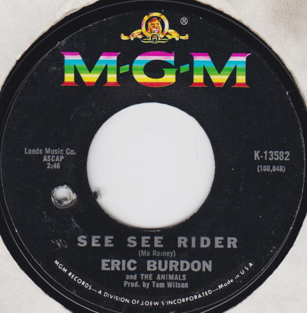 last ned album Eric Burdon And The Animals - See See Rider Shell Return It