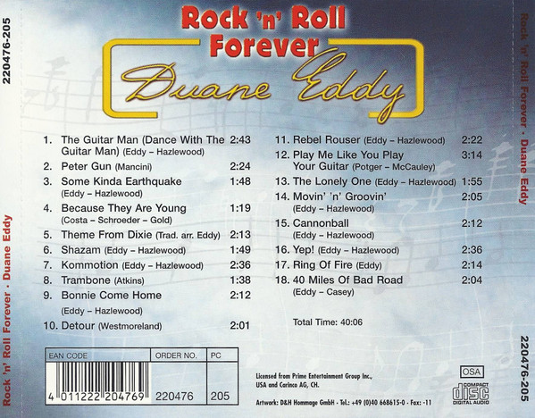 lataa albumi Duane Eddy - Rock n Roll Forever