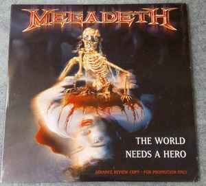 Megadeth – The World Needs A Hero (2001, Advance review copy, CD 