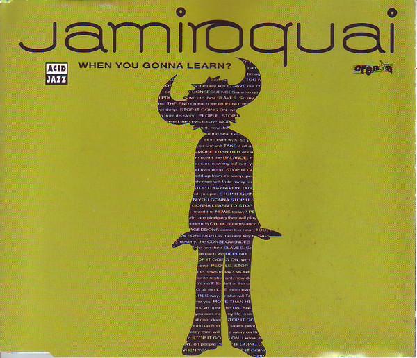 Jamiroquai – When You Gonna Learn (1992, Vinyl) - Discogs