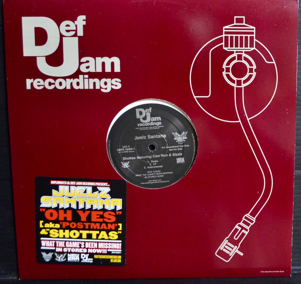 Juelz Santana – Oh Yes (Aka Postman) / Shottas (2005, Vinyl) - Discogs