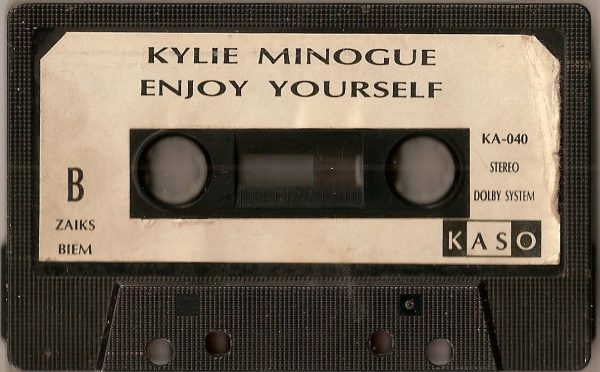 Kylie Minogue - Enjoy Yourself (1989) Vinyl LP • IMPORT • Tears on My Pillow