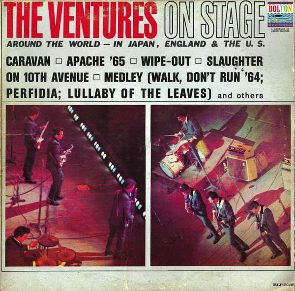 The Ventures – On Stage (1965, Rockaway Press, Vinyl) - Discogs