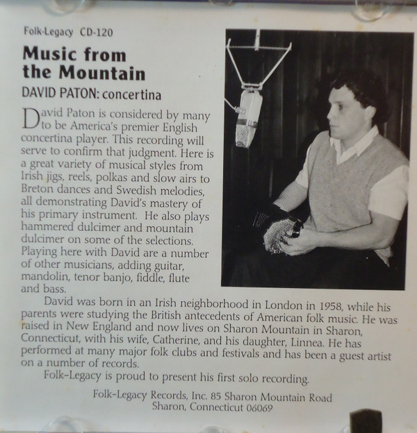 descargar álbum David Paton - Music From The Mountain