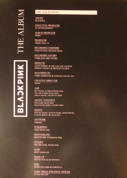 Blackpink – The Album (2021, Pink Opaque, Vinyl) - Discogs