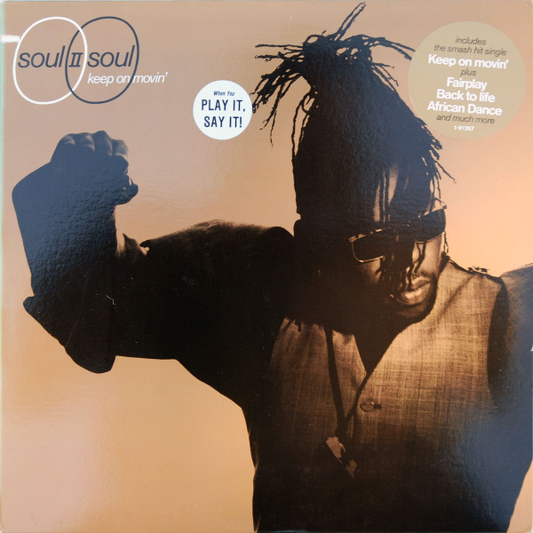 Soul II Soul – Keep On Movin' (1989, Specialty Pressing, Vinyl