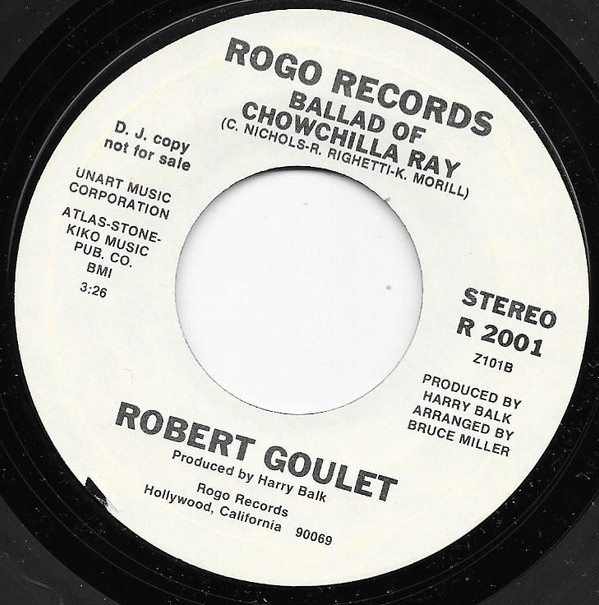 last ned album Robert Goulet - I Will Love You Uncle Ballad Of Chowchilla Ray