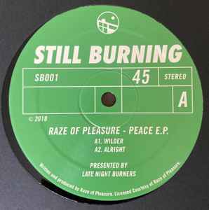 Raze Of Pleasure - Peace E.P.