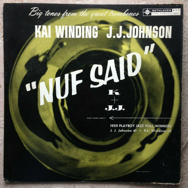 Kai Winding & J.J. Johnson – K + J.J. (1959, Vinyl) - Discogs