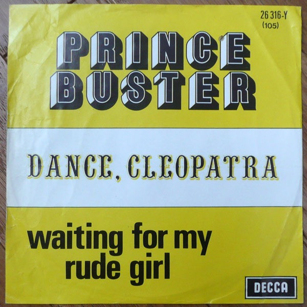 Prince Buster – Dance, Cleopatra, Dance (1972, Vinyl) - Discogs