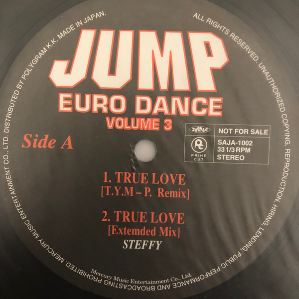 Jump Euro Dance Volume 3 (1996, Vinyl) - Discogs