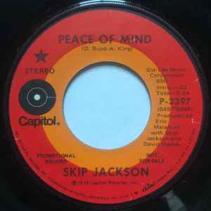 Skip Jackson - Peace Of Mind album cover