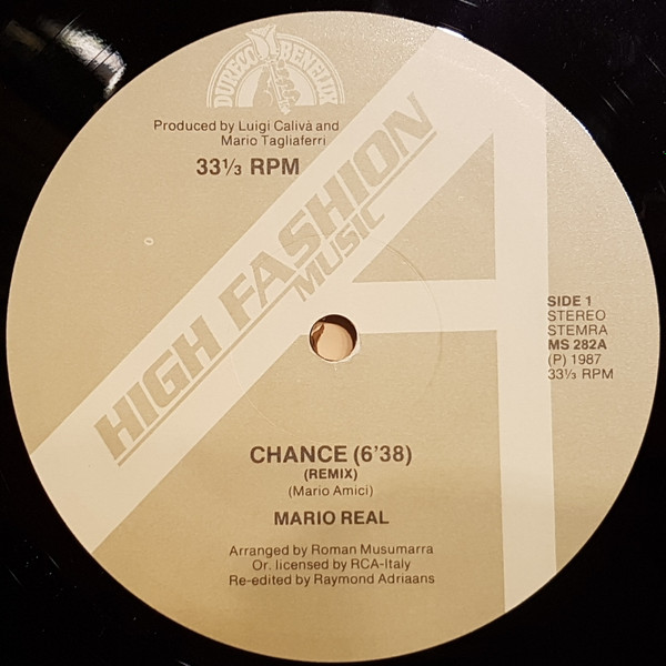 last ned album Mario Real - Chance Remix