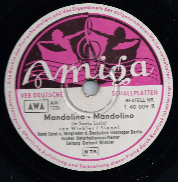 ladda ner album René Carol - Mit Hundert Gitarren Mandolino Mandolino In Santa Lucia