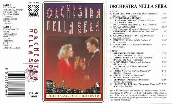 Album herunterladen Various - Orchestra Nella Sera