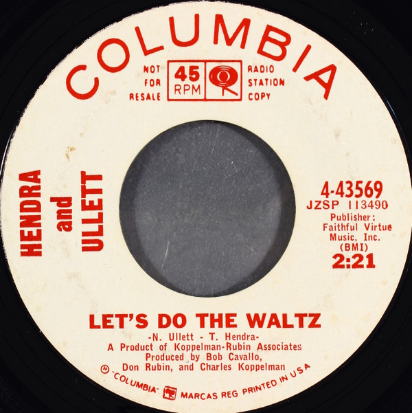 Album herunterladen Hendra And Ullett - Lets Do The Waltz